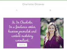 Tablet Screenshot of charlotteottaway.com